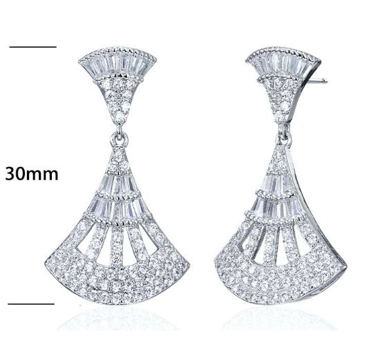 SE17512, Ladies' Moissanite Ring, S925, Rhodium Plated, White, 5.21g