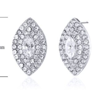 SE21316, Ladies' Moissanite Ring, S925, Rhodium Plated, White, 1.49g
