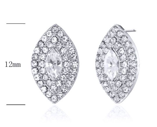 SE21316, Ladies' Moissanite Ring, S925, Rhodium Plated, White, 1.49g