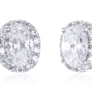 SE21640, Ladies' Moissanite Ring, S925, Rhodium Plated, White, 1.51g