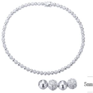 SB09834, Ladies' Moissanite Ring, S925, Rhodium Plated, White, 12.11g