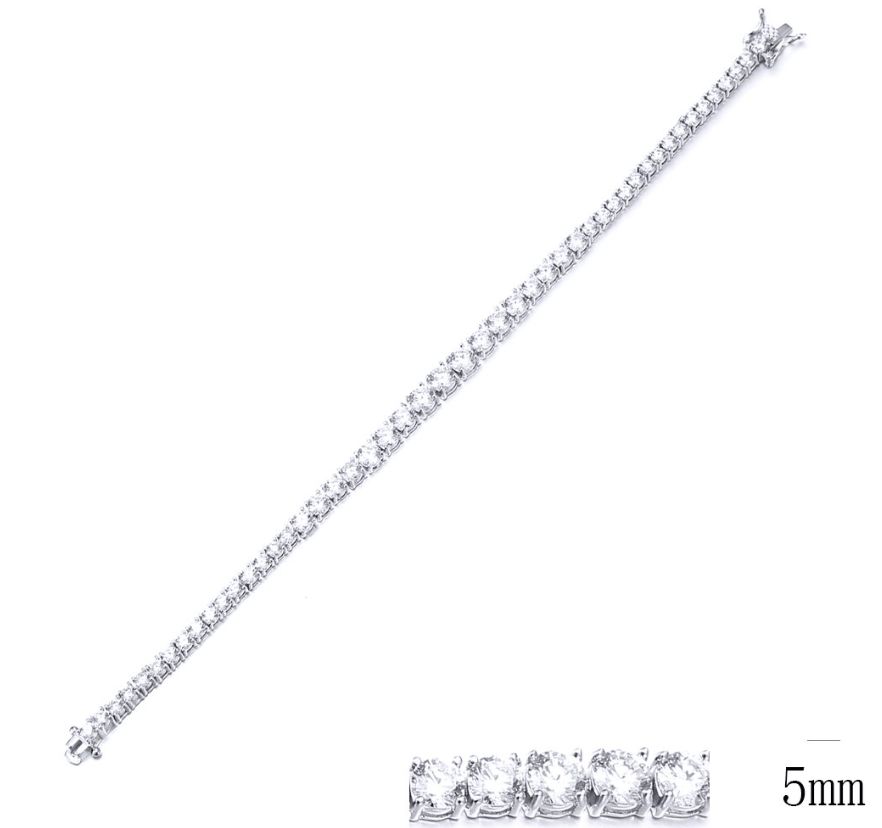 SB09891, Ladies' Moissanite Ring, S925, Rhodium Plated, White, 13.86g