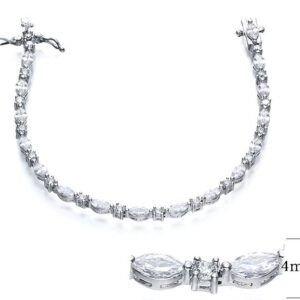 SB07979, Ladies' Moissanite Ring, S925, Rhodium Plated, White, 9.19g