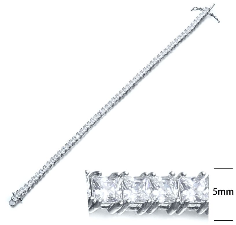 SB06039, Ladies' Moissanite Ring, S925, Rhodium Plated, White, 13.03g