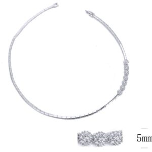 SB10735, Ladies' Moissanite Ring, S925, Rhodium Plated, White, 14.61g