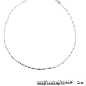 SB09832, Ladies' Moissanite Ring, S925, Rhodium Plated, White, 5.16g