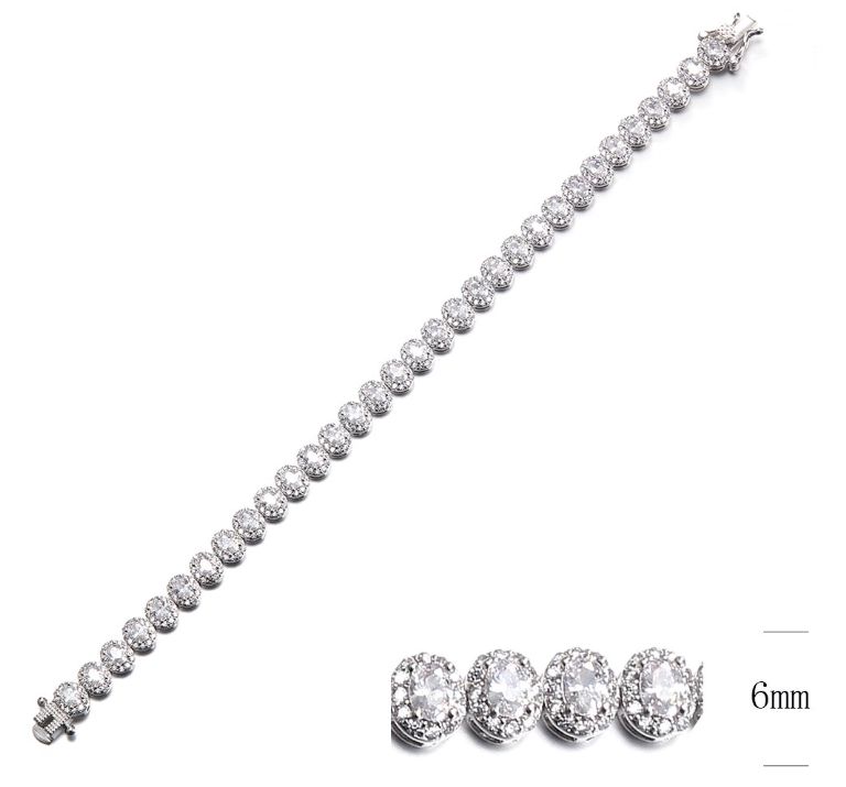 SB09745, Ladies' Moissanite Ring, S925, Rhodium Plated, White, 14.35g