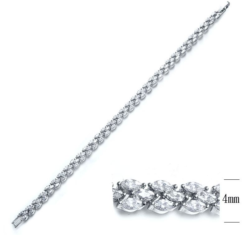 SB06013, Ladies' Moissanite Ring, S925, Rhodium Plated, White, 10.58g