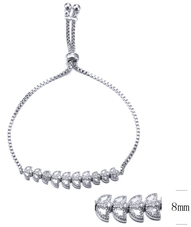 SB10210, Ladies' Moissanite Ring, S925, Rhodium Plated, White, 6.89g