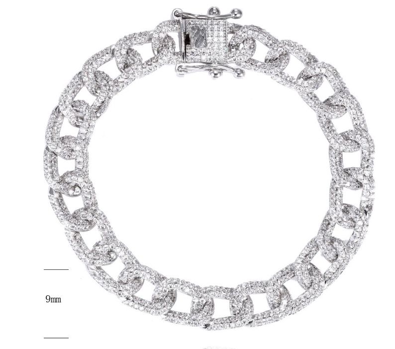 SB14619, Ladies' Moissanite Ring, S925, Rhodium Plated, White, 24.75g