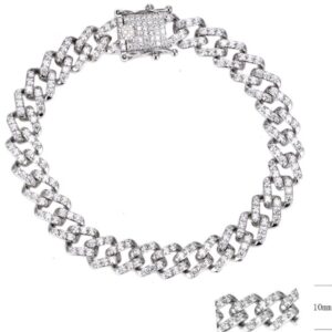 SB14441, Ladies' Moissanite Ring, S925, Rhodium Plated, White, 26.63g