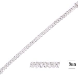 SB13932, Ladies' Moissanite Ring, S925, Rhodium Plated, White, 27.63g