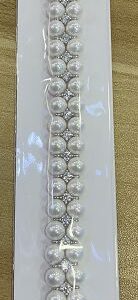 SB11934, Ladies' Moissanite Bracelet, S925, Rhodium Plated, White, 20.37g
