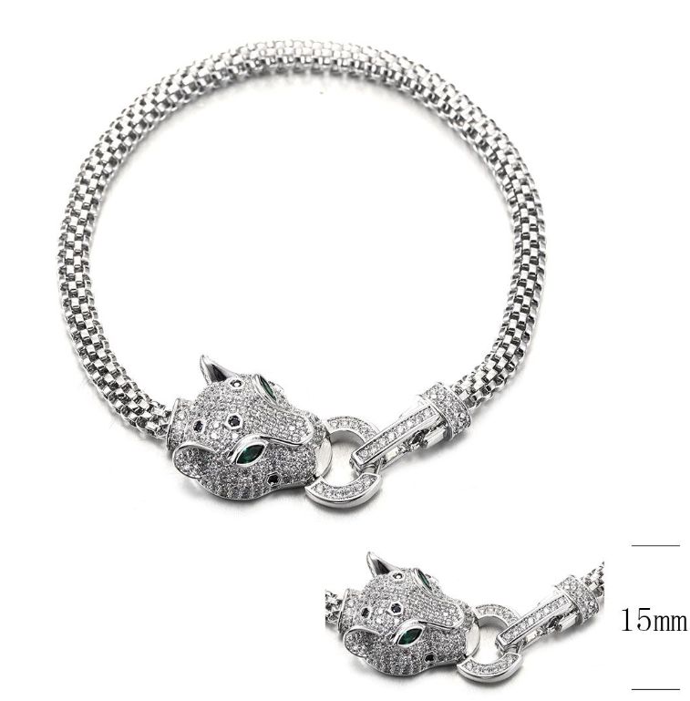 SB11187, Ladies' Moissanite Bracelet, S925, Rhodium Plated, White, 8.61g