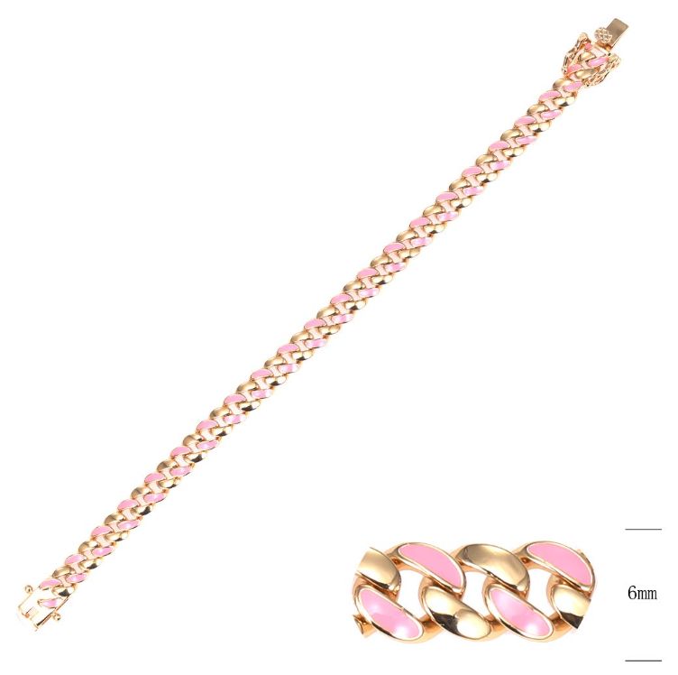 SB14716, Ladies' Moissanite Bracelet, S925, Rhodium Plated, White, 12.23g