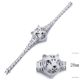 SB12277, Ladies' Moissanite Ring, S925, Rhodium Plated, White, 28.6g