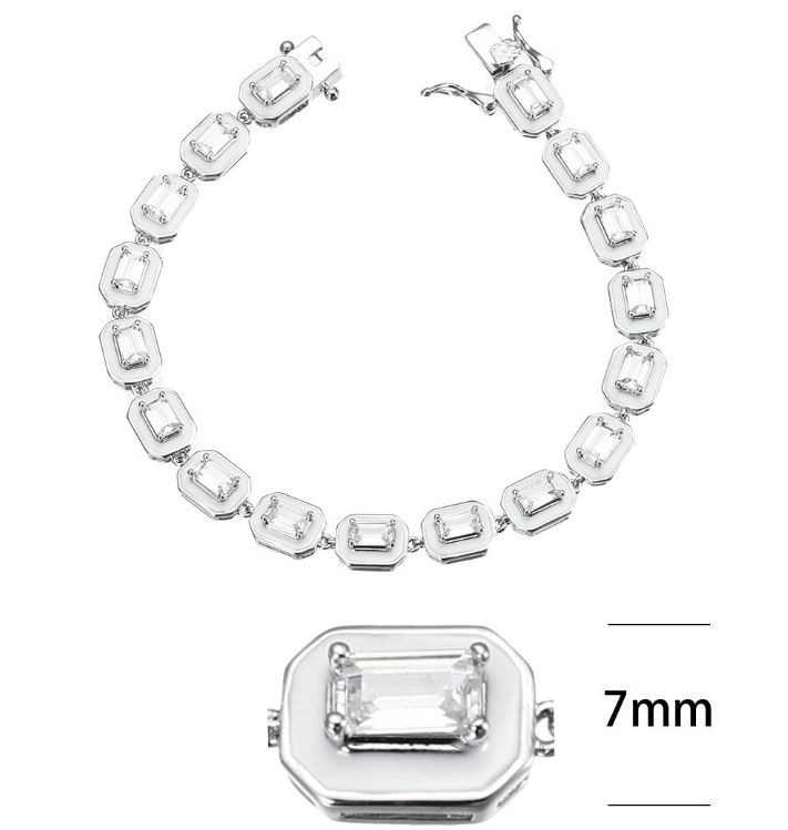 SB13598, Ladies' Moissanite Ring, S925, Rhodium Plated, White, 12.76g