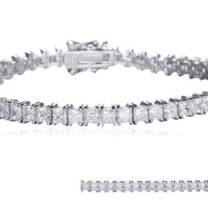 SB06582, Ladies' Moissanite Ring, S925, Rhodium Plated, White, 13.05g