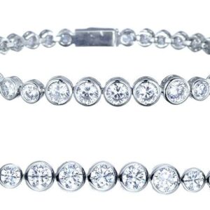 SB06992, Ladies' Moissanite Ring, S925, Rhodium Plated, White, 12.67g