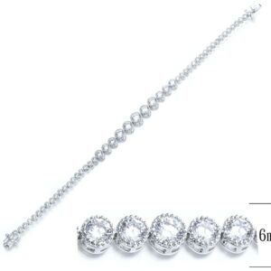SB07902, Ladies' Moissanite Ring, S925, Rhodium Plated, White, 9.21g