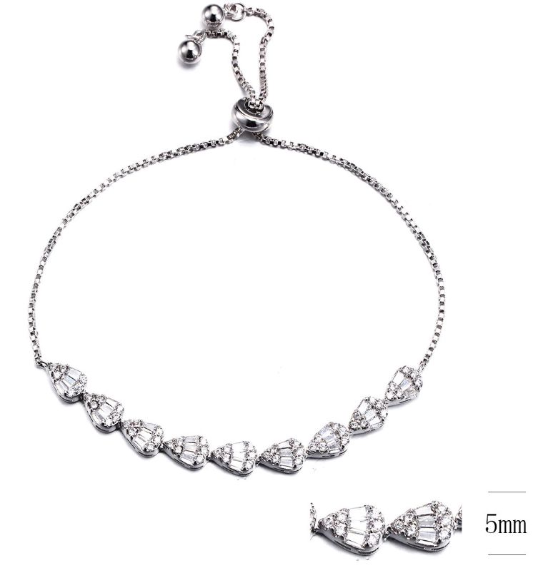 SB09307-F, Ladies' Moissanite Ring, S925, Rhodium Plated, White, 5.35g
