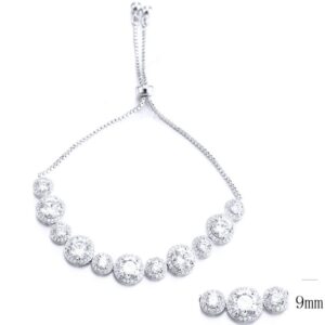 SB10534-F, Ladies' Moissanite Ring, S925, Rhodium Plated, White, 12.06g