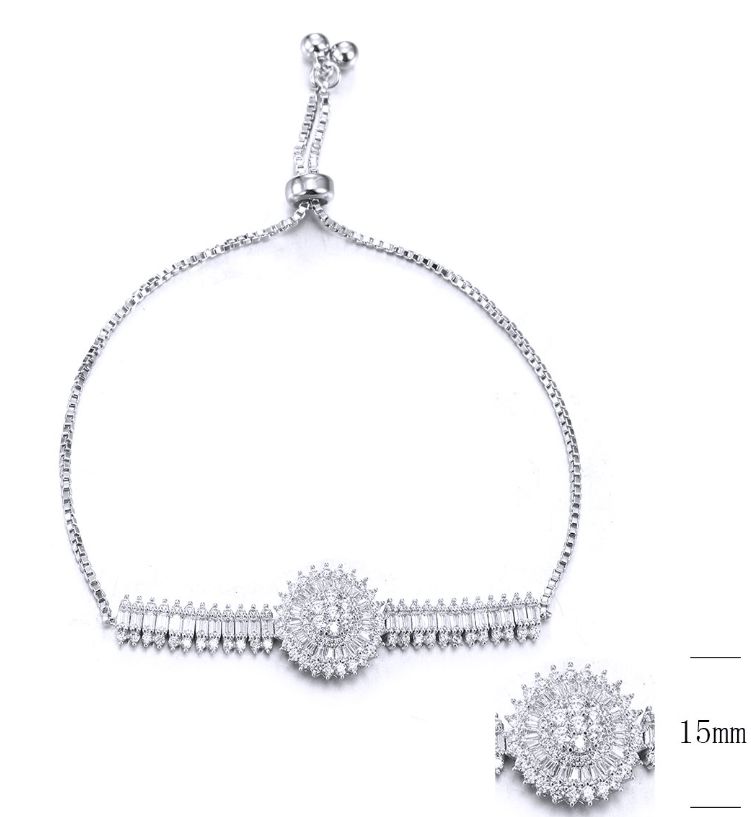 SB10472-F, Ladies' Moissanite Ring, S925, Rhodium Plated, White, 7.69g
