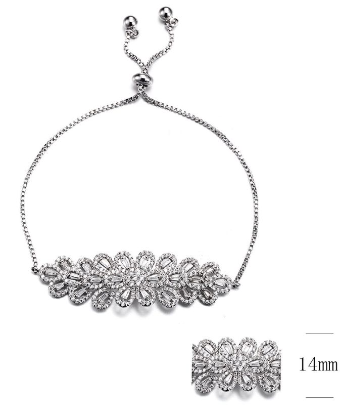 SB09386, Ladies' Moissanite Ring, S925, Rhodium Plated, White, 7.73g