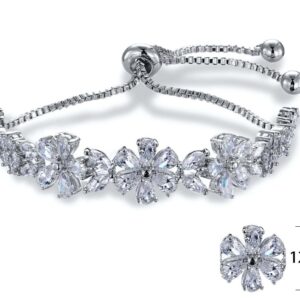 SB07195, Ladies' Moissanite Ring, S925, Rhodium Plated, White, 10.31g