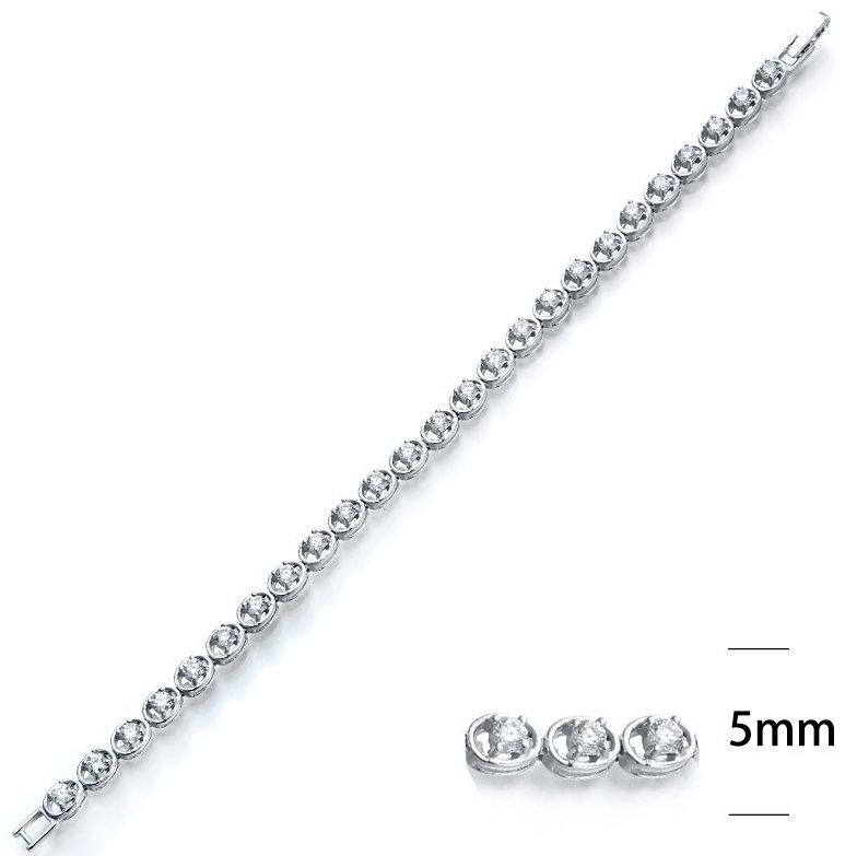 SB01771, Ladies' Moissanite Ring, S925, Rhodium Plated, White, 11.8g