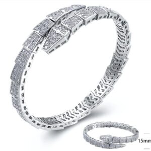 SA02441, Ladies' Moissanite Ring, S925, Rhodium Plated, White, 26.31g