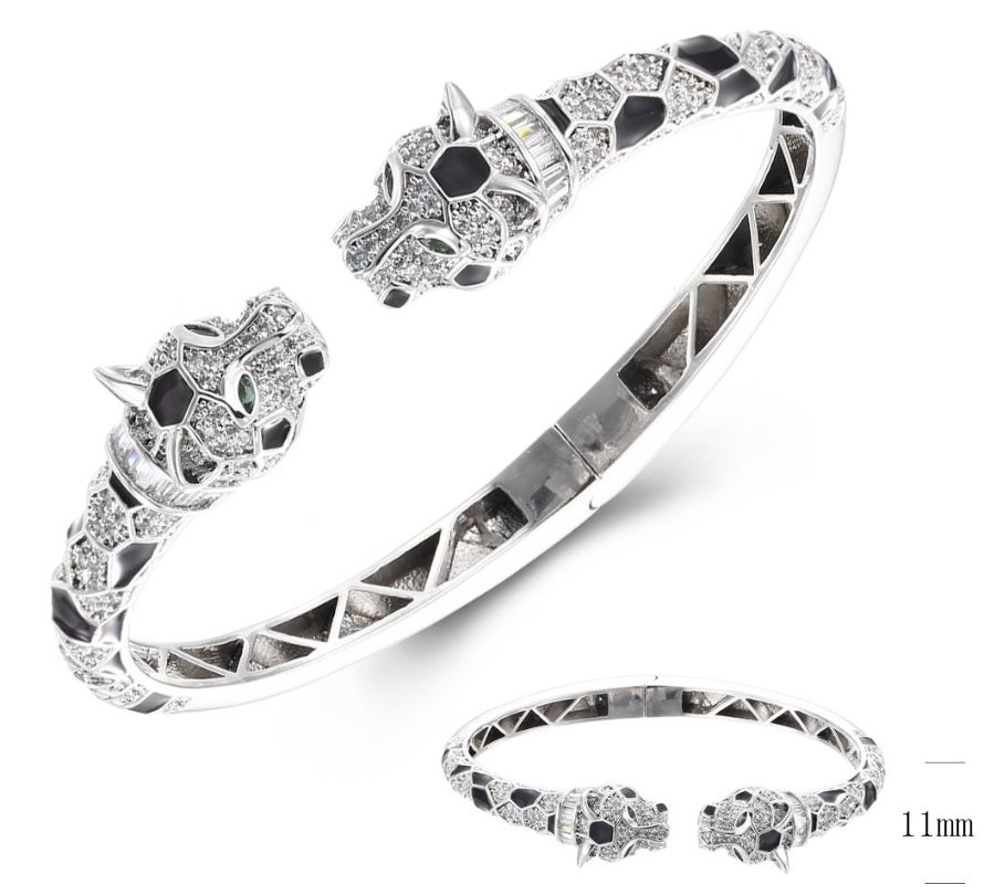SA04937, Ladies' Moissanite Ring, S925, Rhodium Plated, White, 16.5g