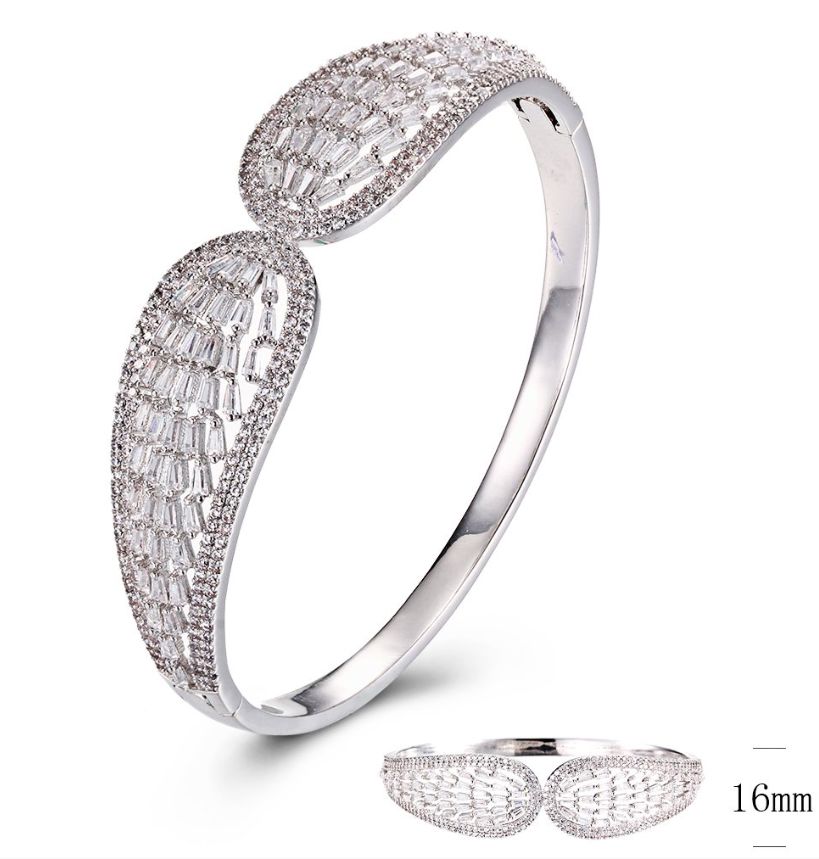 SA02870, Ladies' Moissanite Ring, S925, Rhodium Plated, White, 24.64g