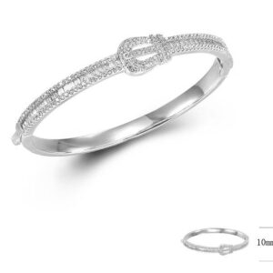 SA02651, Ladies' Moissanite Ring, S925, Rhodium Plated, White, 20.79g
