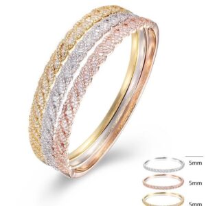 SA02708, Ladies' Moissanite Ring, S925, Rhodium Plated, White, 14.59g