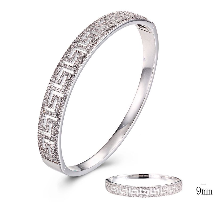 SA02871, Ladies' Moissanite Ring, S925, Rhodium Plated, White, 22.34g