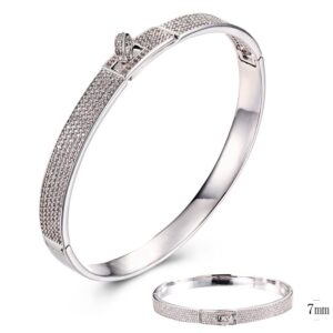 SA02831, Ladies' Moissanite Ring, S925, Rhodium Plated, White, 21.69g