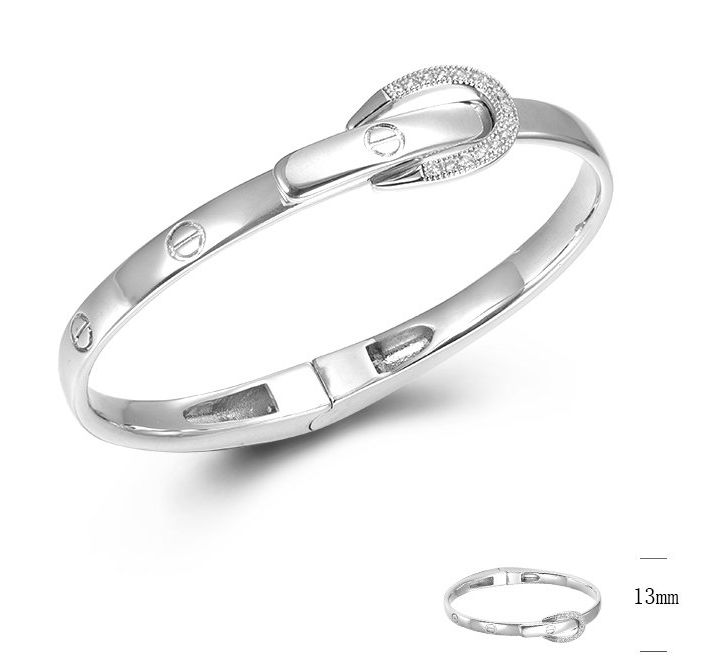 SA05881, Ladies' Moissanite Ring, S925, Rhodium Plated, White, 26g