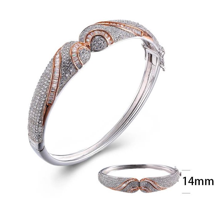 SA01601, Ladies' Moissanite Ring, S925, Rhodium Plated, White, 24g