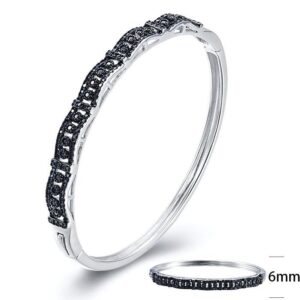 SA02277, Ladies' Moissanite Ring, S925, Rhodium Plated, White, 11.77g