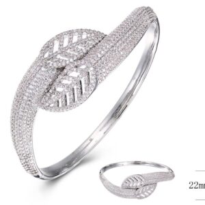 SA02885, Ladies' Moissanite Ring, S925, Rhodium Plated, White, 27.45g