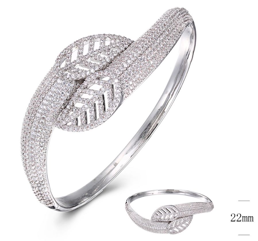SA02885, Ladies' Moissanite Ring, S925, Rhodium Plated, White, 27.45g