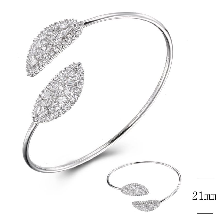 SA02977, Ladies' Moissanite Ring, S925, Rhodium Plated, White, 6.83g