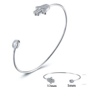 SA01850, Ladies' Moissanite Ring, S925, Rhodium Plated, White, 4g