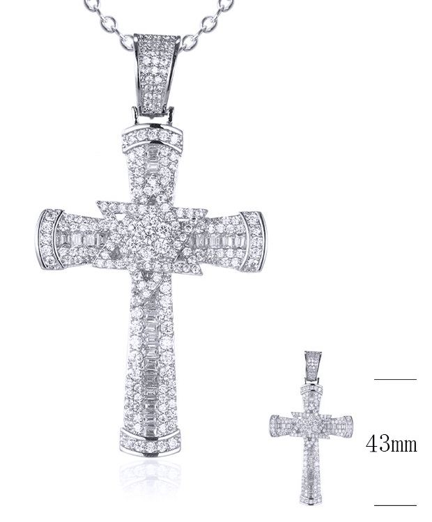 SZ17812, Ladies' Moissanite Ring, S925, Rhodium Plated, White, 8.81g