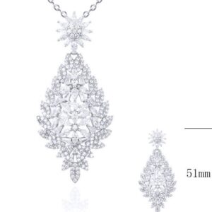 SZ19881, Ladies' Moissanite Ring, S925, Rhodium Plated, White, 6.23g