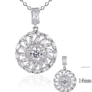 SZ16921, Ladies' Moissanite Ring, S925, Rhodium Plated, White, 2.28g