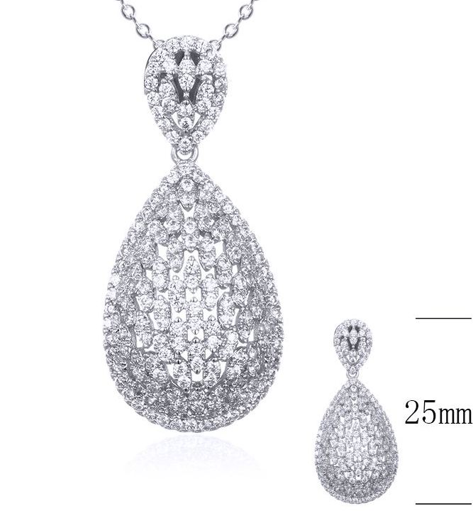 SZ18964, Ladies' Moissanite Ring, S925, Rhodium Plated, White, 3.14g