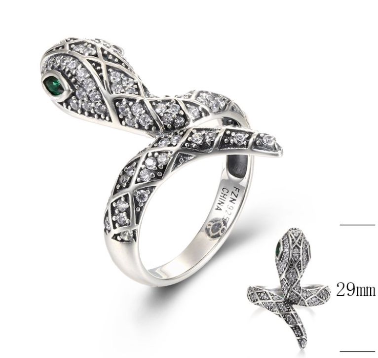 SJ38402, Ladies' Moissanite Ring, S925, Rhodium Plated, White, 4.7g