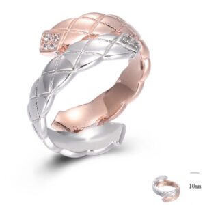 SJ45694, Ladies' Moissanite Ring, S925, Rhodium Plated, White, 5.53g
